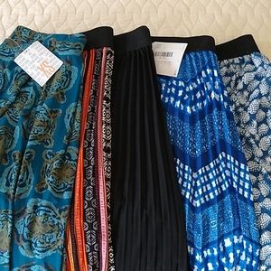 LuLaRoe XS skirt BUNDLE of 5!